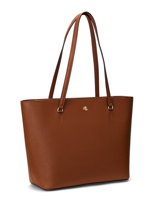 Lauren Ralph Lauren Lauren Ralph Lauren Shopper 'KARLY' in Braun Sonderangebot der Fabrik