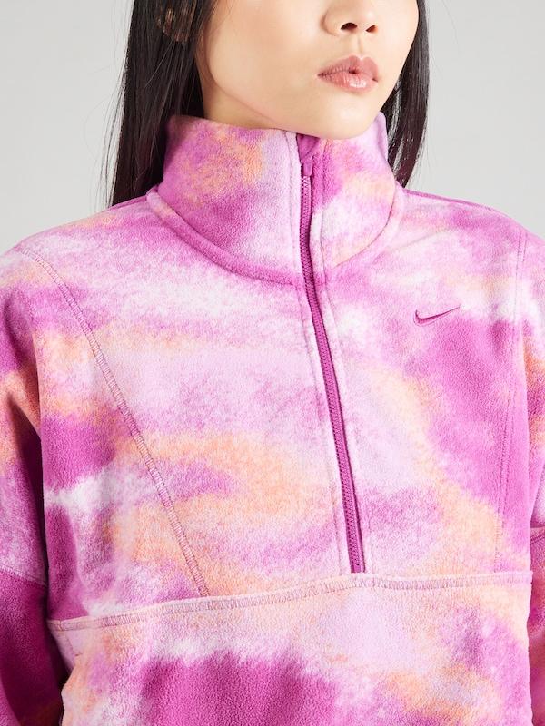 NIKE NIKE Funktionsfleecejacke 'One' in Dunkelpink Rabatte dieses Monats