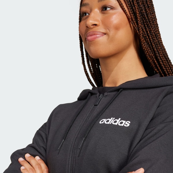 ADIDAS SPORTSWEAR ADIDAS SPORTSWEAR Sportsweatjacke 'Essentials' in Schwarz Online