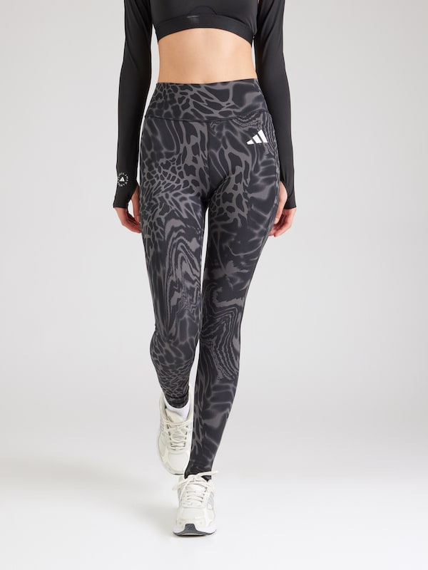 ADIDAS PERFORMANCE ADIDAS PERFORMANCE Skinny Sporthose 'Optime Essentials' in Schwarz Auslauf