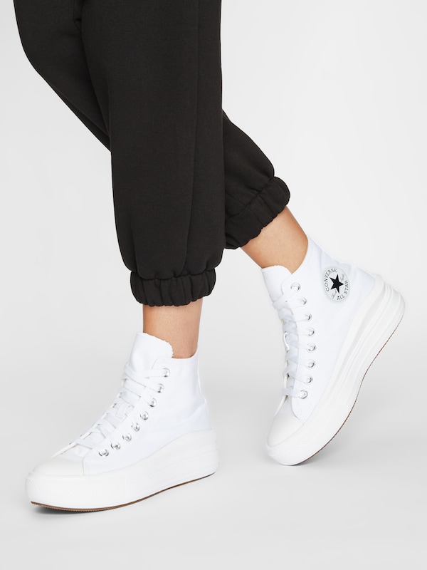 CONVERSE CONVERSE Sneaker 'CHUCK TAYLOR ALL STAR MOVE HI' in Weiß Großer Ausverkauf
