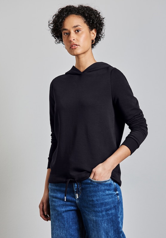 STREET ONE STREET ONE Sweatshirt in Navy Kauf eins, bekomm eins gratis
