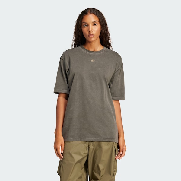ADIDAS ORIGINALS ADIDAS ORIGINALS T-Shirt in Schlammfarben Kostenlose Rückgabe
