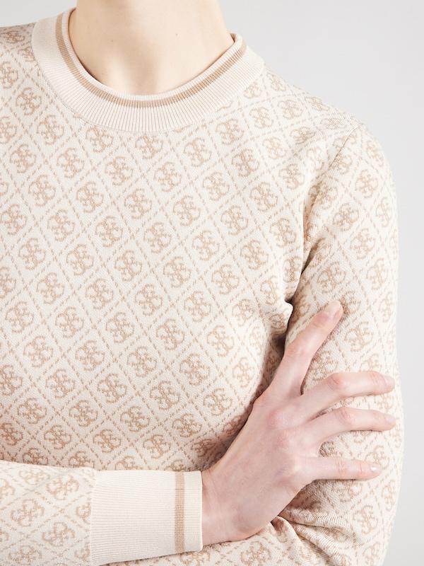 GUESS GUESS Pullover 'Lise' in Beige Creme Letzte 2 Tage