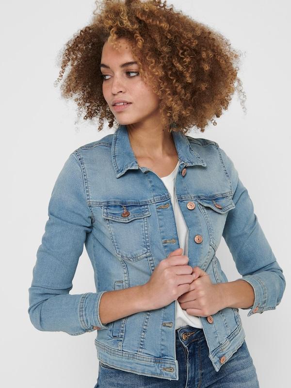 ONLY ONLY Jacke 'ONLTia' in Blue Denim Fabrikpreis