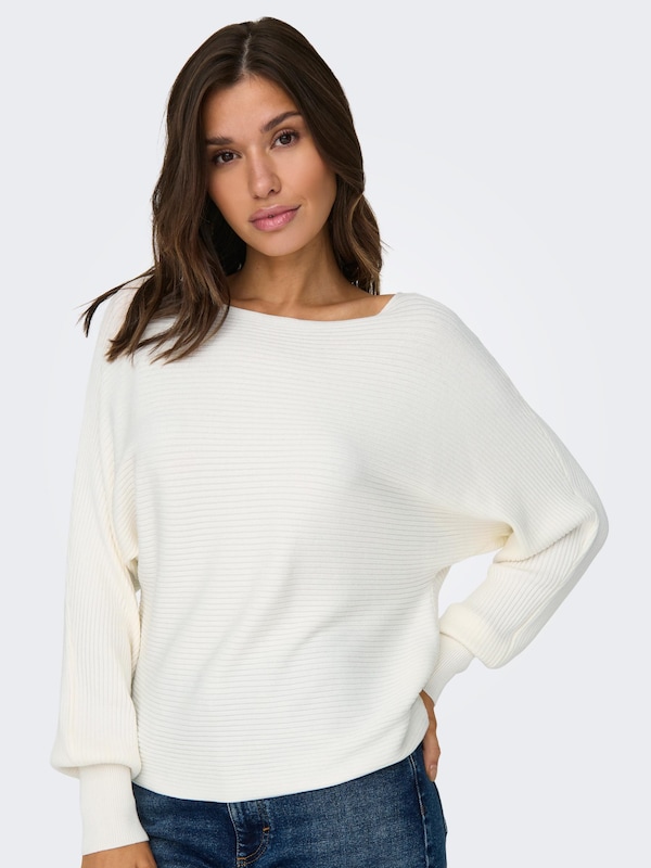 ONLY ONLY Pullover 'Adaline' in Weiß Begrenztes Angebot