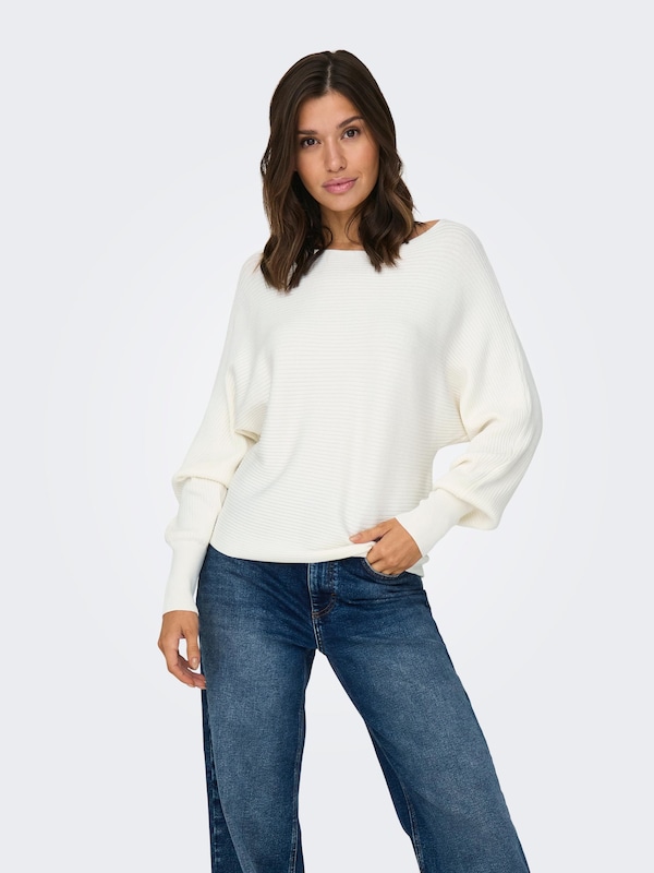 ONLY ONLY Pullover 'Adaline' in Weiß Begrenztes Angebot