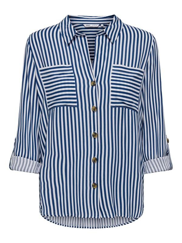 ONLY ONLY Bluse 'ONLYasmin' in Marine Online Shopping