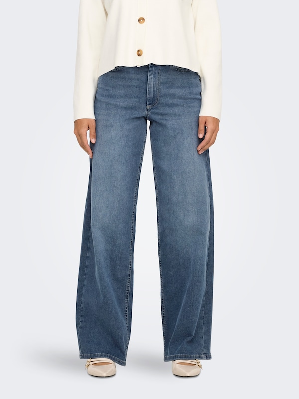 ONLY ONLY Wide Leg Jeans 'ONLMadison' in Dunkelblau Exklusivangebot