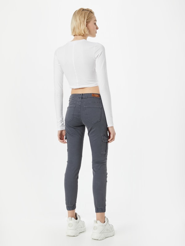 ONLY ONLY Slimfit Hose 'MISSOURI' in Grau Cyber Monday