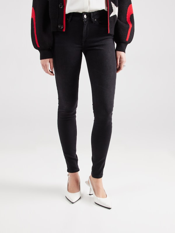 ONLY ONLY Skinny Jeans in Black Denim Osterangebot