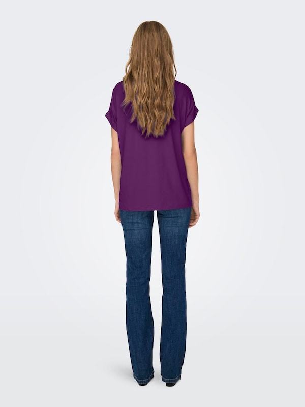 ONLY ONLY T-Shirt 'ONLMoster' in Dunkellila Top Angebot