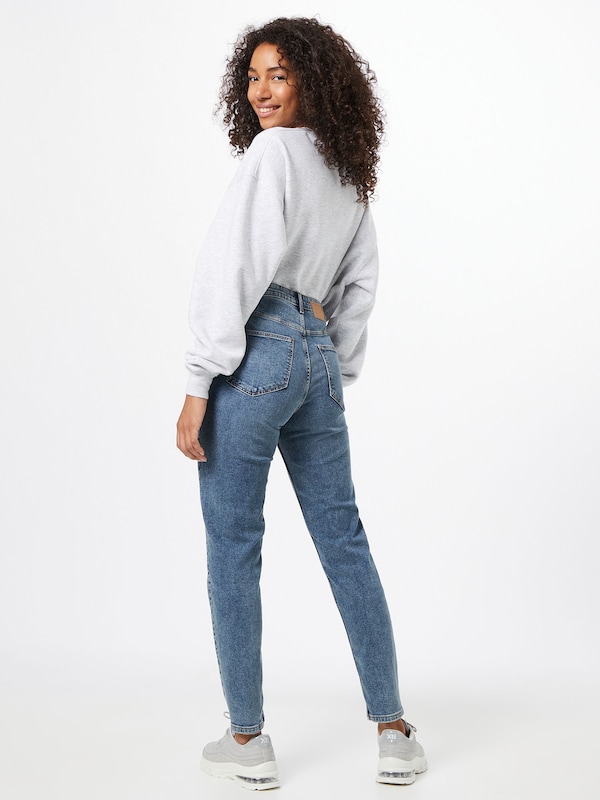 PIECES PIECES Slimfit Jeans 'Kesia' in Blue Denim Große Rabatte