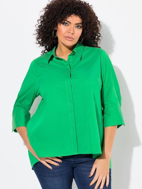 Ulla Popken Ulla Popken Bluse in Grün Wochenangebot