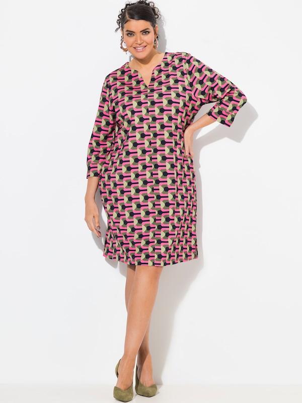 Ulla Popken Ulla Popken Kleid in Rosa Begrenzte Freigabe