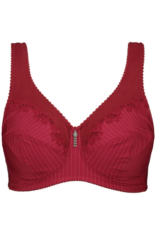 Ulla Popken Ulla Popken Minimizer BH 'Kelly' in Karminrot Discount Store für neue Produkte