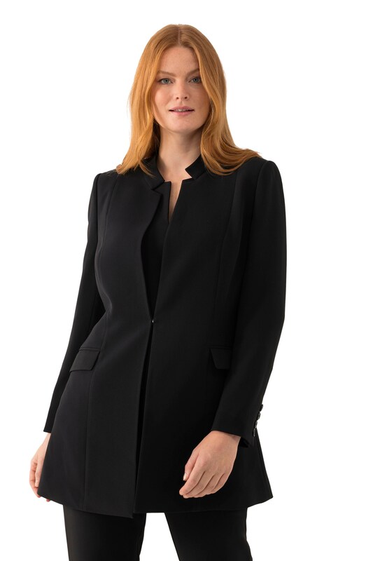 Ulla Popken Ulla Popken Blazer in Schwarz Nur noch ein Tag übrig