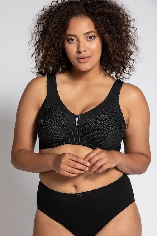 Ulla Popken Ulla Popken Minimizer BH in Schwarz Kostenloser Versand international