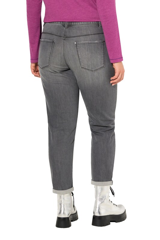 Ulla Popken Ulla Popken Wide Leg Jeans in Grau Fabrikladen