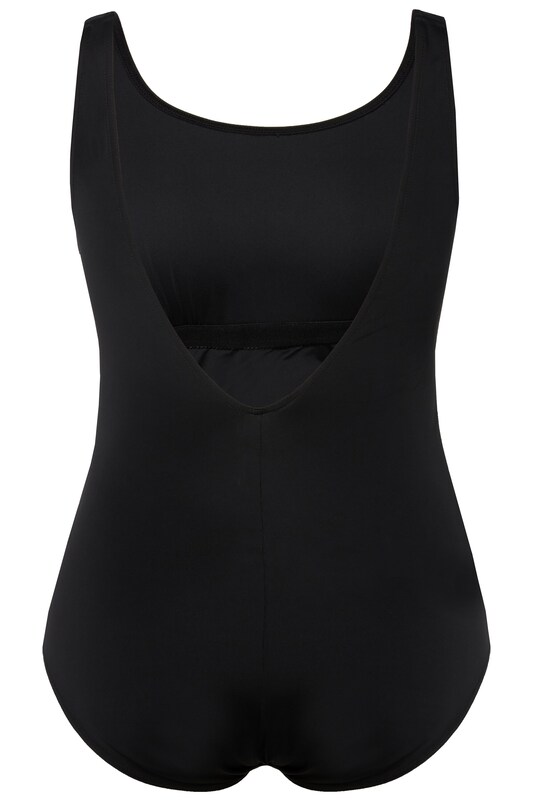Ulla Popken Ulla Popken Badeanzug in Schwarz Black Friday Preise
