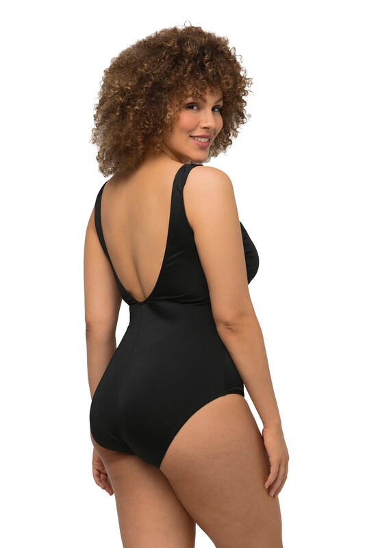 Ulla Popken Ulla Popken Badeanzug in Schwarz Black Friday Preise
