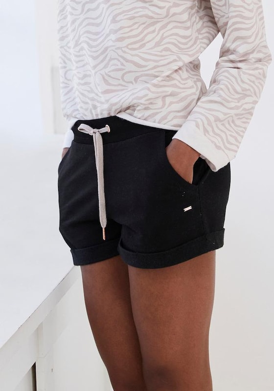 LASCANA LASCANA Shorts in Schwarz im Angebot