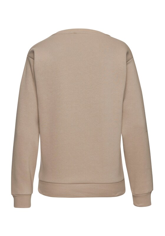 LASCANA LASCANA Sweatshirt in Beige Limitierter Zeitrabatt