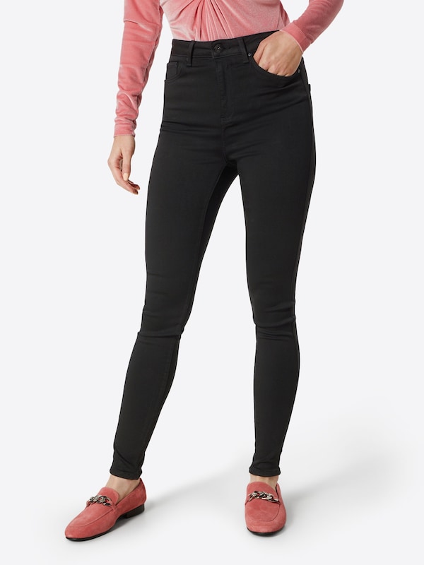 VERO MODA VERO MODA Skinny Jeans 'Sophia' in Black Denim Saisonschlussverkauf