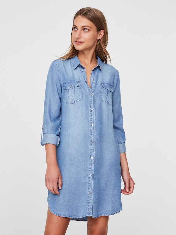 VERO MODA VERO MODA Kleid 'VMSilla' in Blue Denim Black Friday