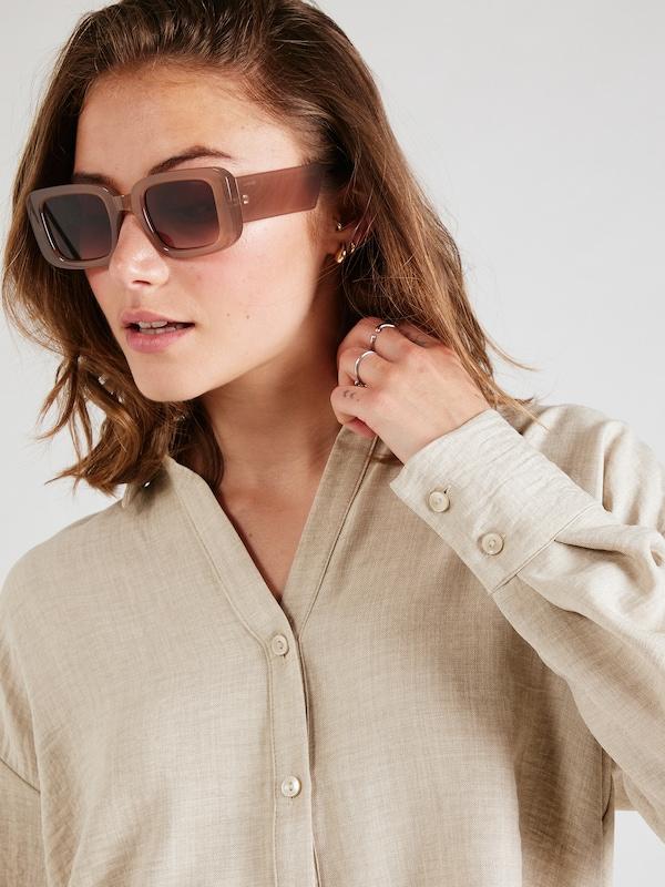 VERO MODA VERO MODA Bluse 'VMMELANEY QUEENY' in Greige Jubiläumsangebot