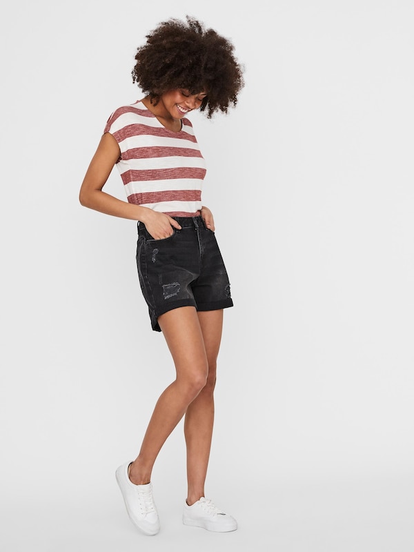 VERO MODA VERO MODA T-Shirt in Rot Weiß Neueste Mode