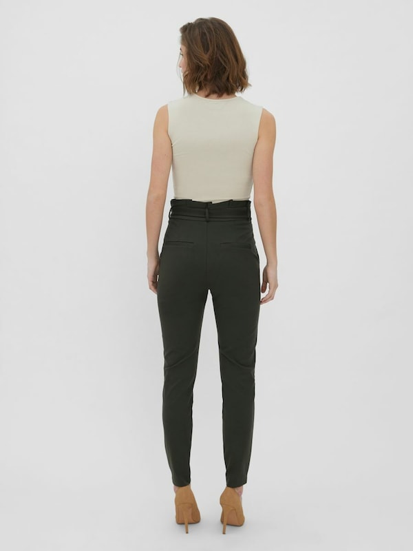 VERO MODA VERO MODA Slimfit Hose 'Eva' in Dunkelgrün Exklusive Angebote