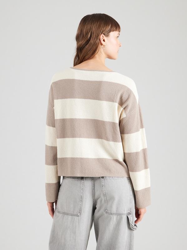 VERO MODA VERO MODA Pullover 'VMWANDA' in Taupe Neuheiten