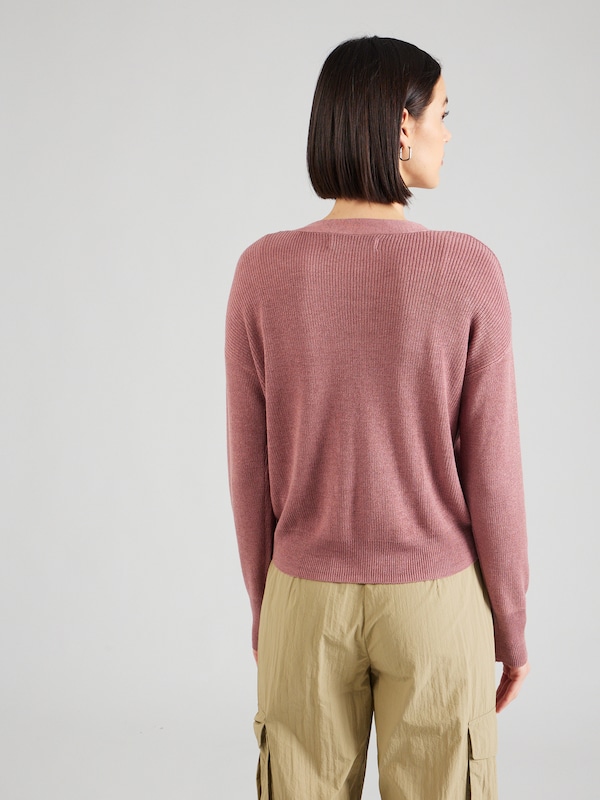 VERO MODA VERO MODA Strickjacke 'NEW LEXSUN' in Altrosa Räumungsverkauf