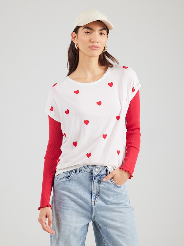 VERO MODA VERO MODA T-Shirt 'VMAVA' in Weiß Super Sparpreis