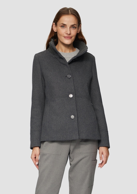 s.Oliver s.Oliver Übergangsjacke in Dunkelgrau Letzter Tag
