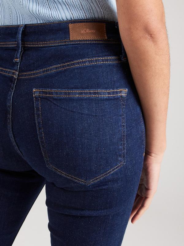 s.Oliver s.Oliver Slimfit Jeans 'Beverly' in Dunkelblau Kostenloser Versand international