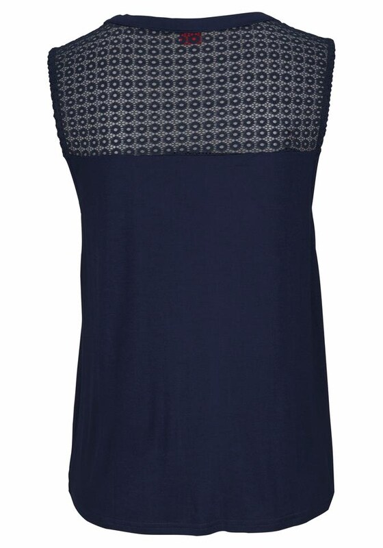 s.Oliver s.Oliver Strandtop in Navy Speichern exportieren
