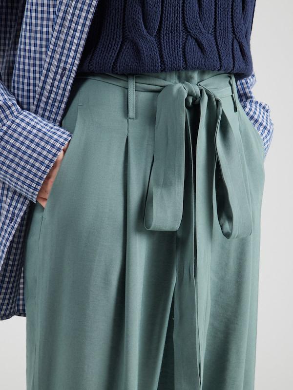 ABOUT YOU ABOUT YOU Wide Leg Hose in Dunkelgrün Angebote