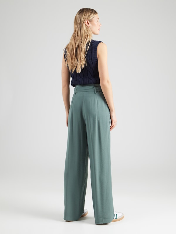 ABOUT YOU ABOUT YOU Wide Leg Hose in Dunkelgrün Angebote