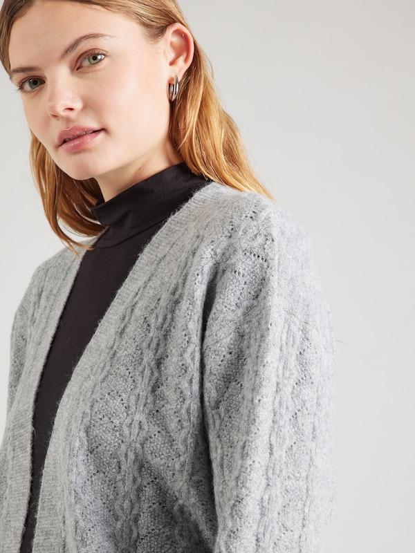 ABOUT YOU ABOUT YOU Strickjacke 'Pina' in Grau Günstiger Verkauf