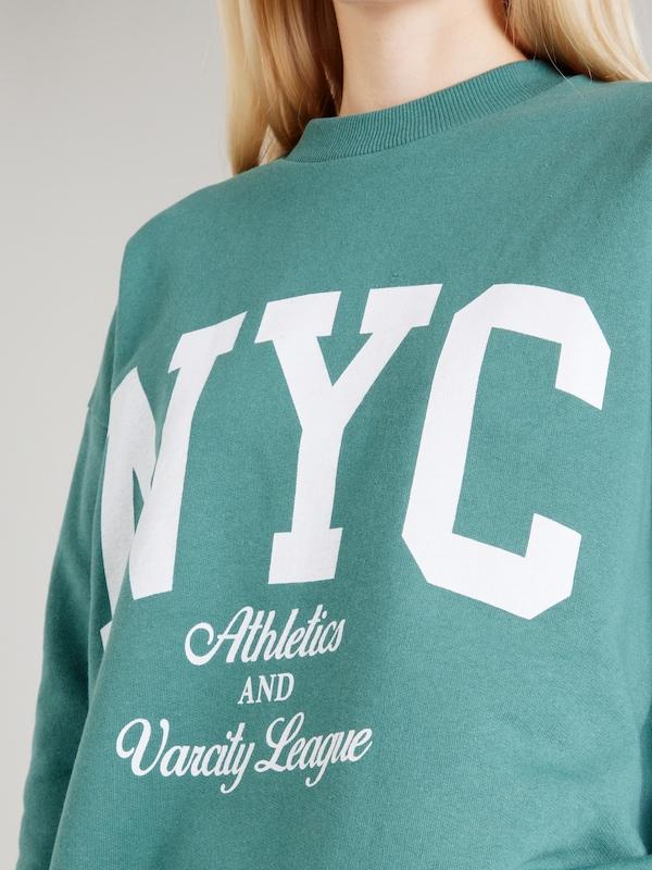 ABOUT YOU ABOUT YOU Sweatshirt 'Tabea' in Smaragd Limitierter Zeitrabatt