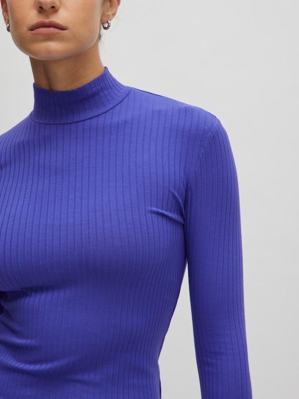 EDITED EDITED Shirt 'Manon' in Blau Valentinstagsangebot