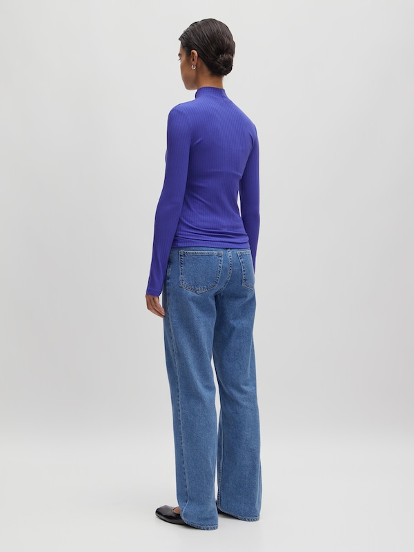 EDITED EDITED Shirt 'Manon' in Blau Valentinstagsangebot