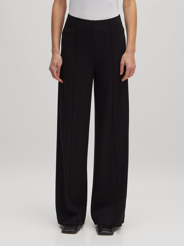EDITED EDITED Wide Leg Hose 'Leva' in Schwarz Zeitlich begrenztes Angebot