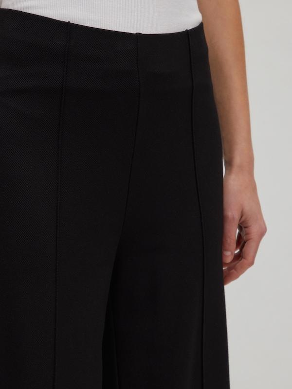 EDITED EDITED Wide Leg Hose 'Leva' in Schwarz Zeitlich begrenztes Angebot