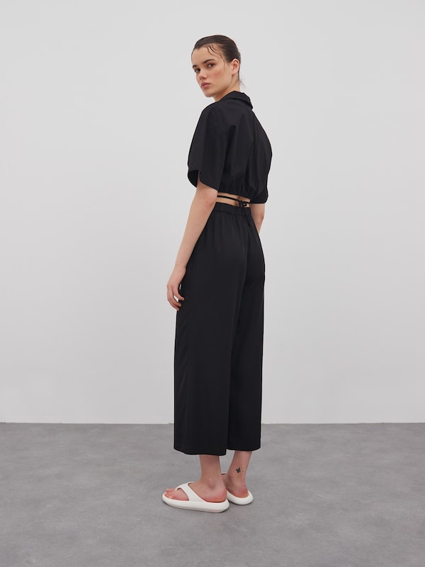 EDITED EDITED Wide Leg Hose 'Nona' in Schwarz Blitzangebot