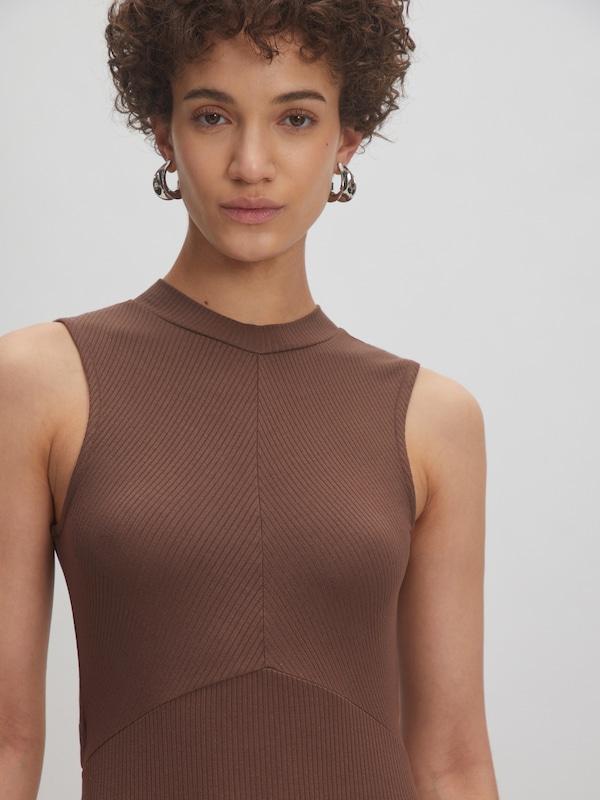 EDITED EDITED Kleid 'Talia' in Braun Neuheiten