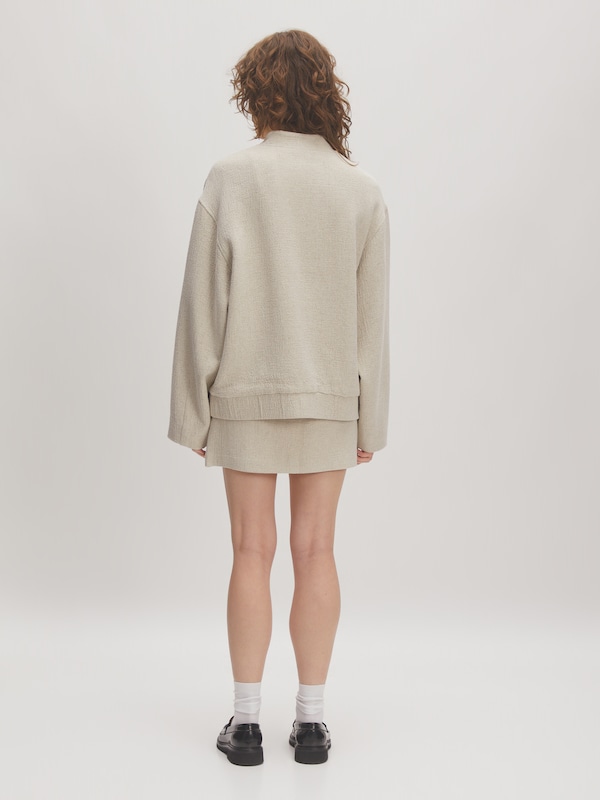 EDITED EDITED Jacke 'Malia' in Beige Saisonale Angebote
