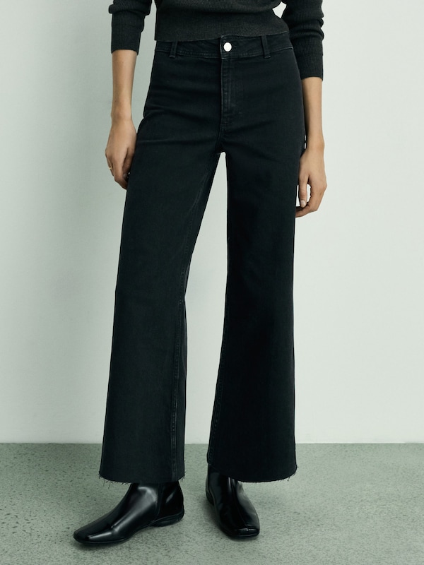 MANGO MANGO Regular Jeans 'CATHERIN' in Schwarz Neueste Stile